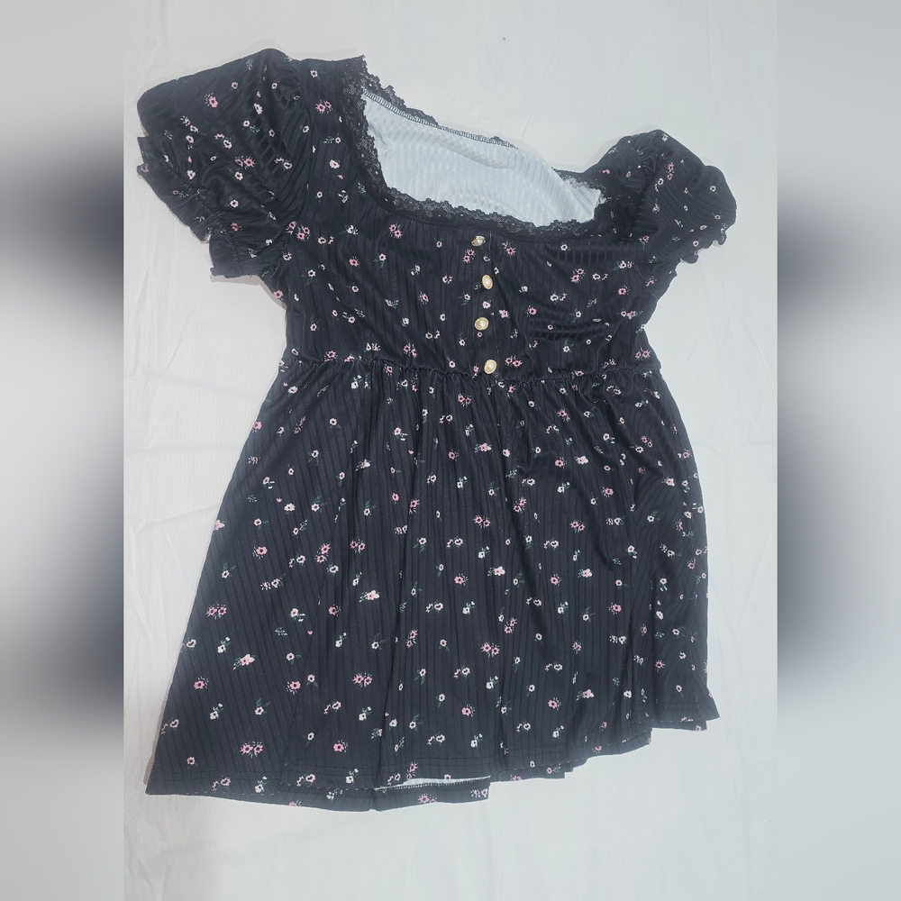 SHEIN Black Floral Maternity Blouse LOT
